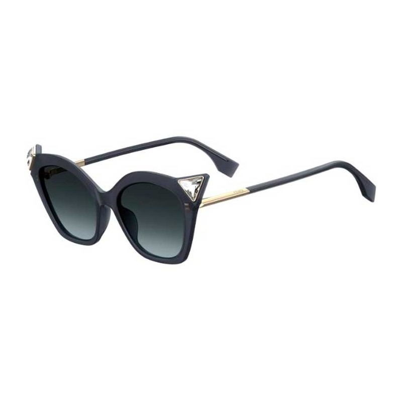 En barricada Collar Compra las gafas de sol Fendi FF 0357/G/S 807 negras