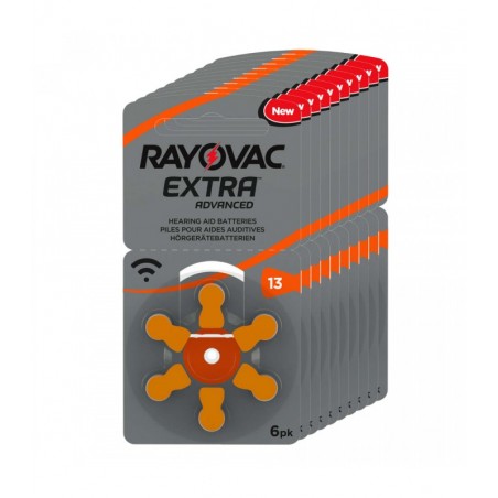 Pilas Baterías Rayovak 13 1,4 v (6 pilas)